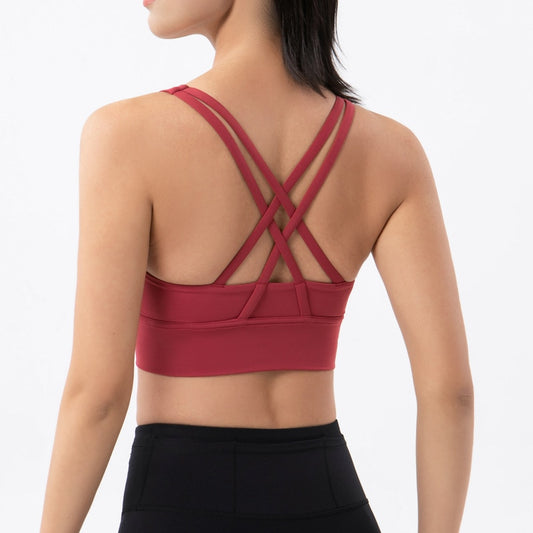 Emma Cross Back Sports Bra