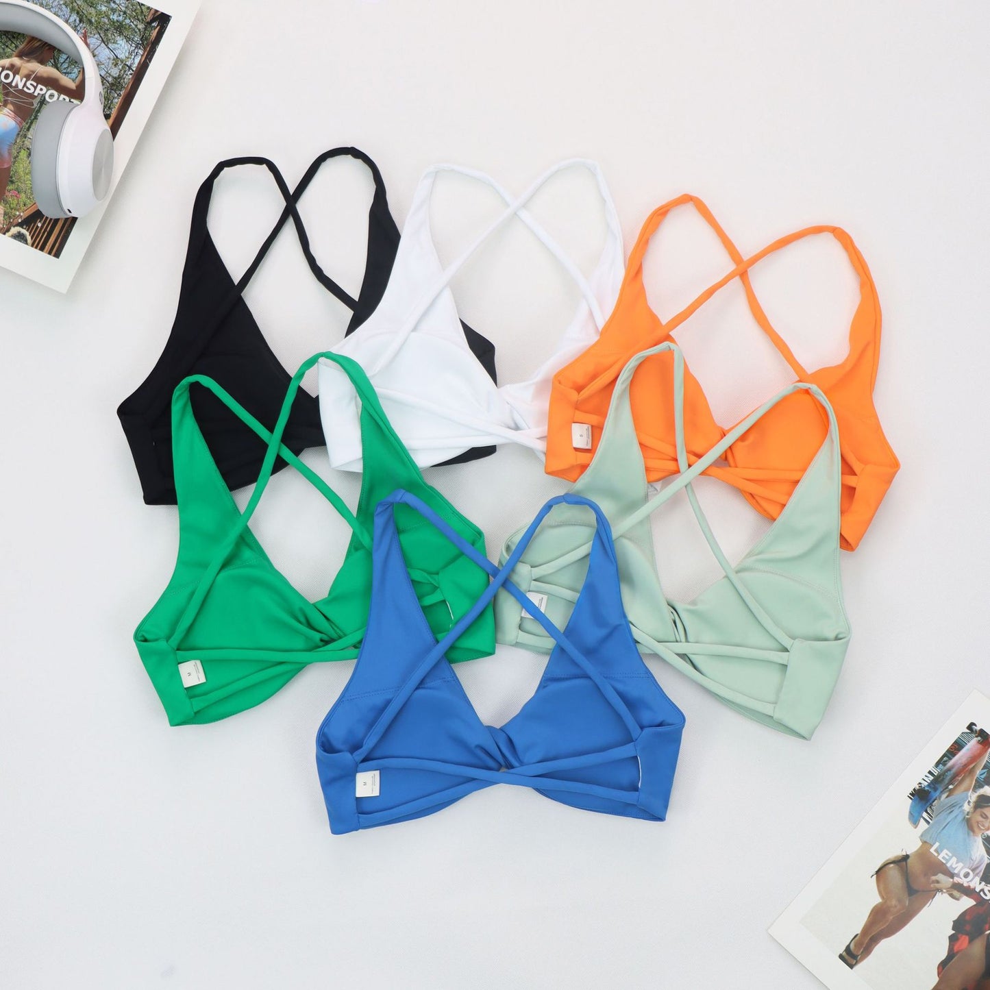 Tess Twist Front Sports Bra