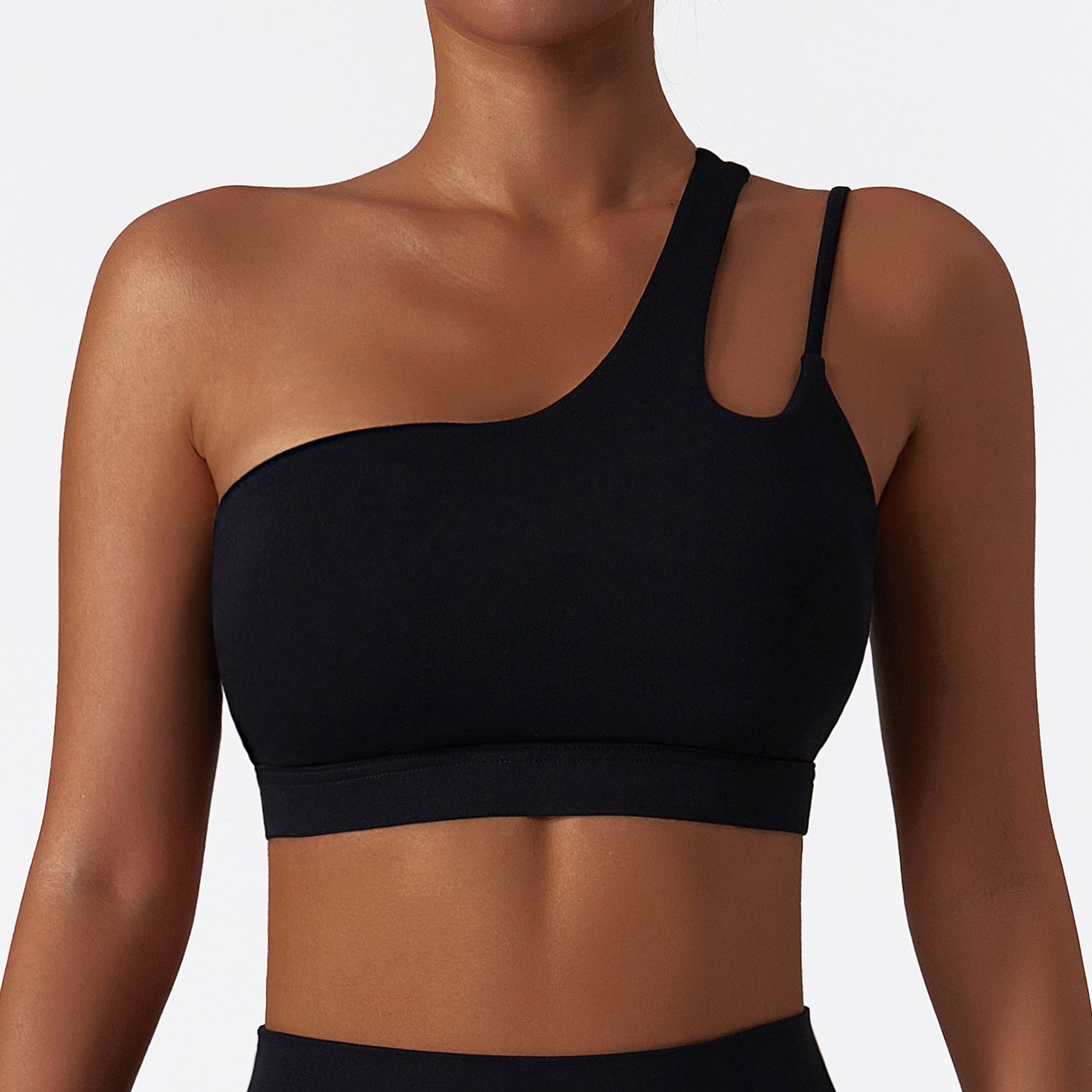 Theresa One Shoulder Sports Bra